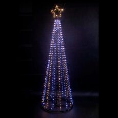 5029936993687 1 13ft White Maypole Christmas Tree.jpg
